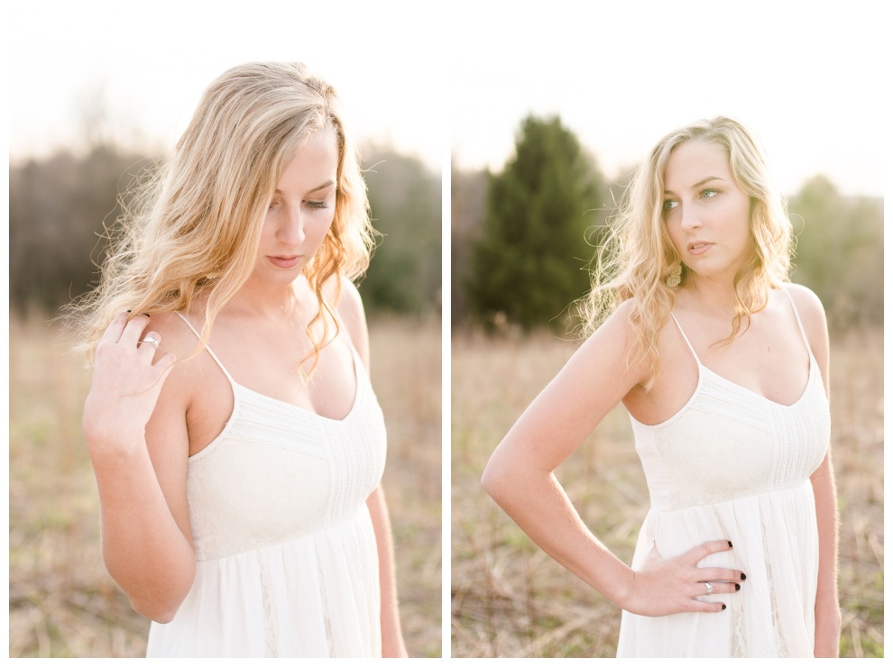 Sun drenched field waterford pennsylvania senior session jessica husted photography
